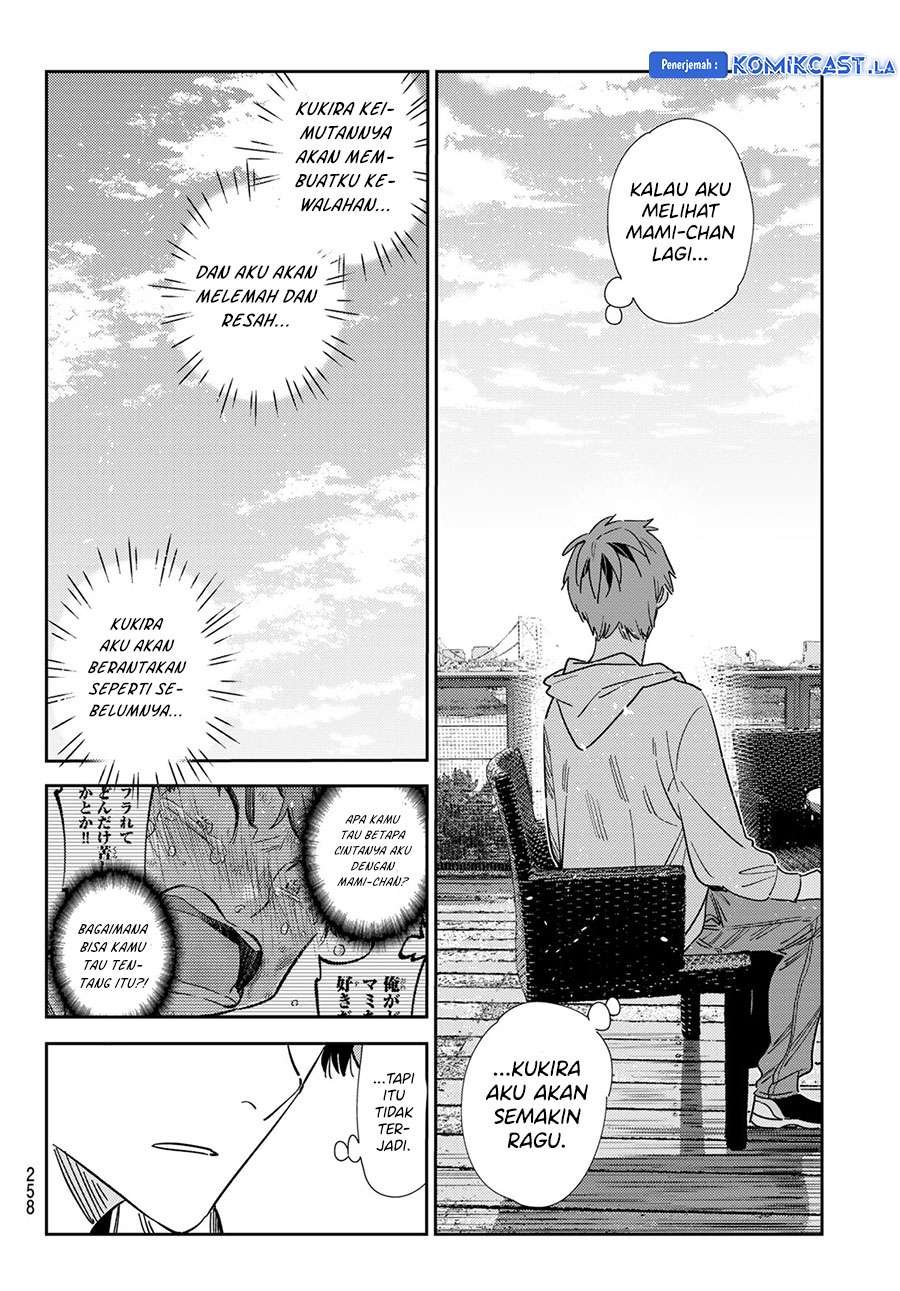 Kanojo, Okarishimasu Chapter 344 Gambar 15