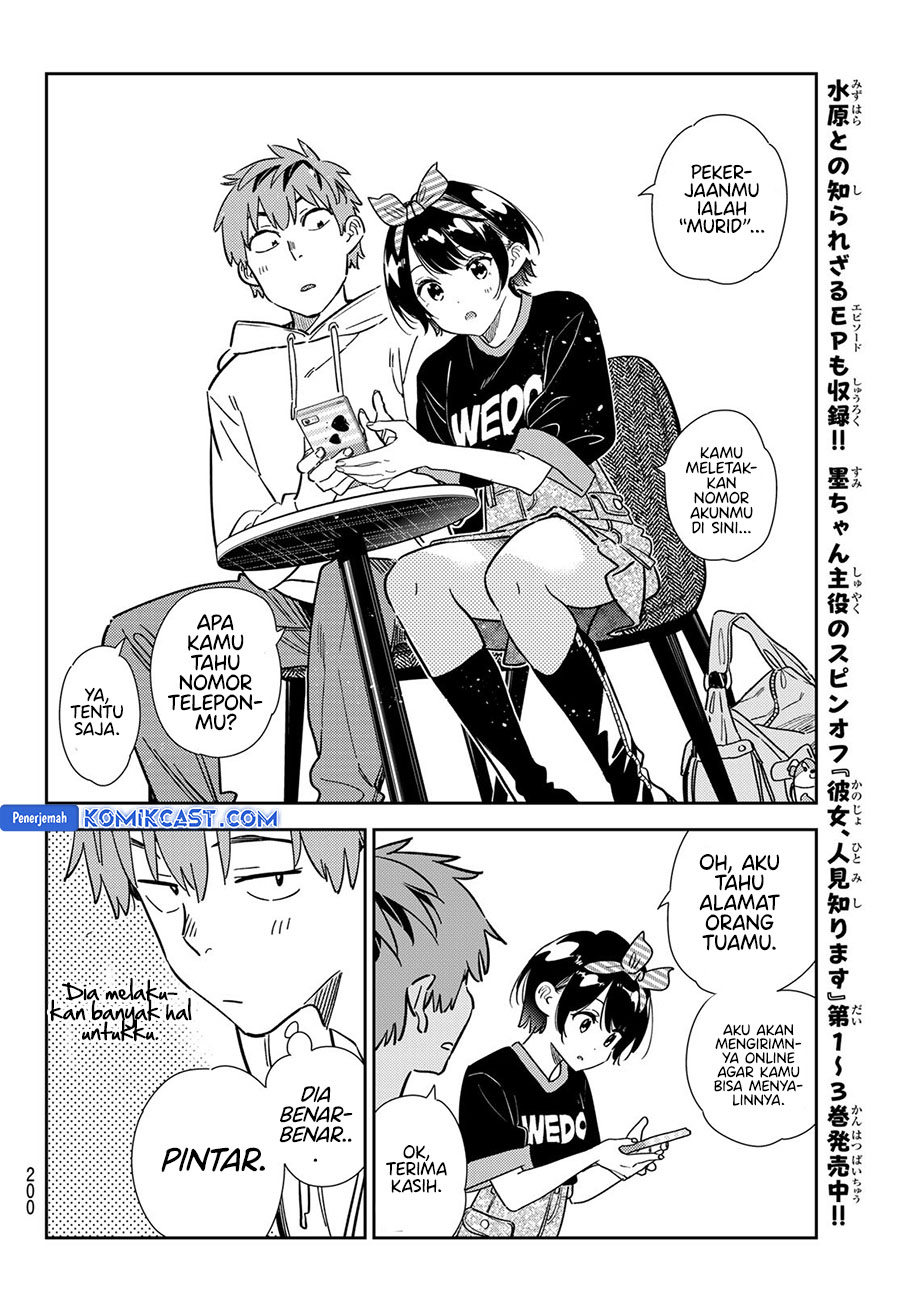 Kanojo, Okarishimasu Chapter 347 Gambar 12
