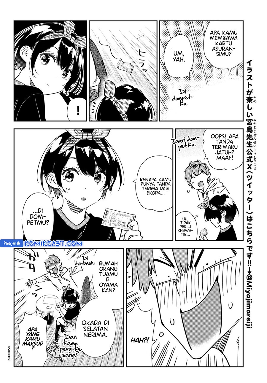 Kanojo, Okarishimasu Chapter 347 Gambar 14