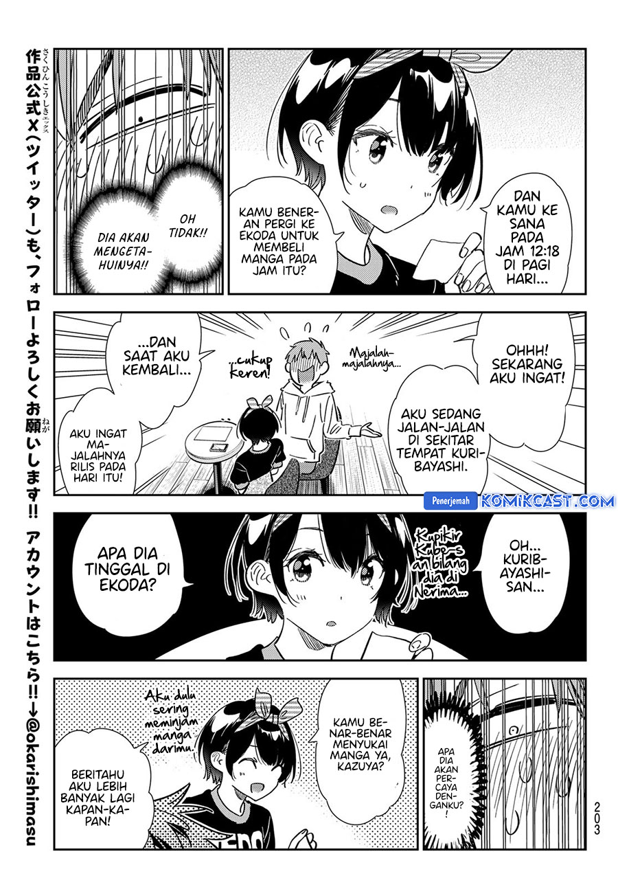 Kanojo, Okarishimasu Chapter 347 Gambar 15