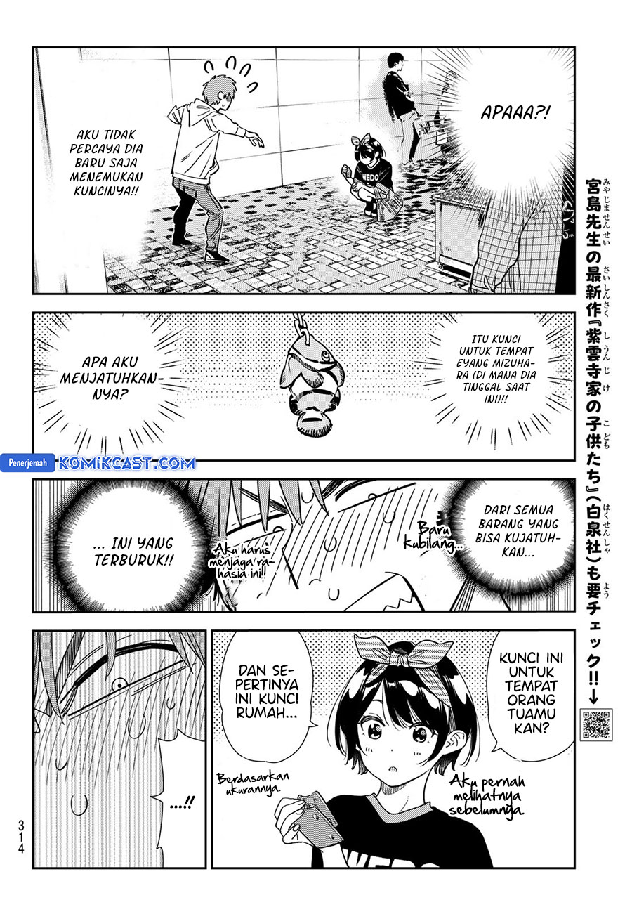 Kanojo, Okarishimasu Chapter 348 Gambar 4
