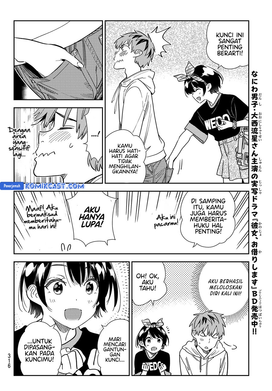 Kanojo, Okarishimasu Chapter 348 Gambar 6