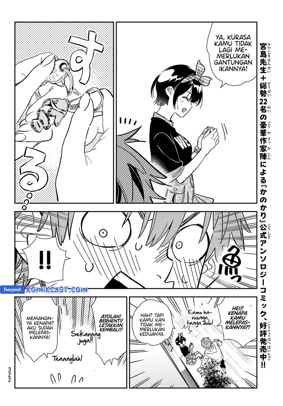 Kanojo, Okarishimasu Chapter 348 Gambar 12