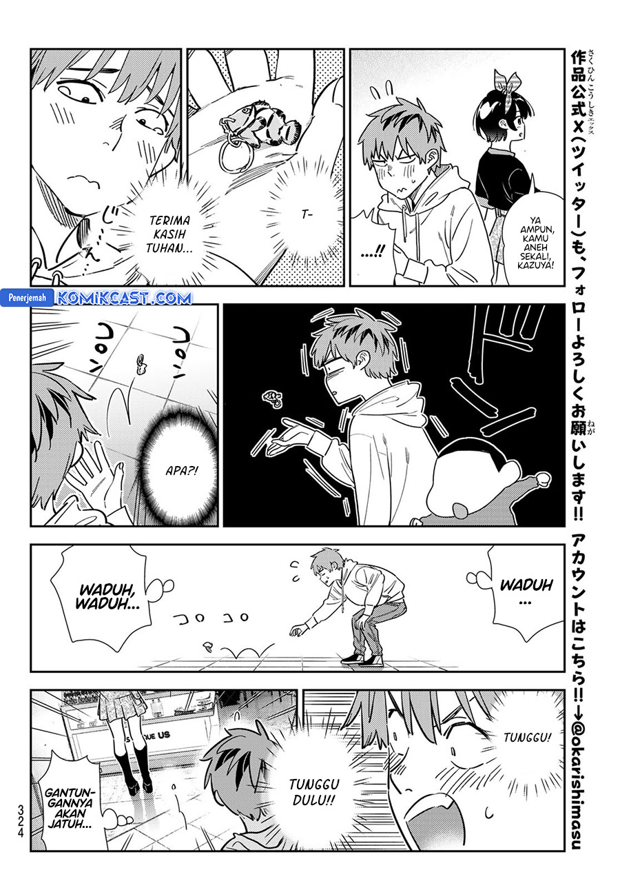Kanojo, Okarishimasu Chapter 348 Gambar 14