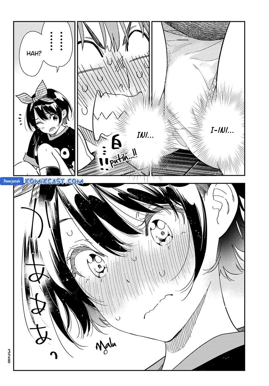 Kanojo, Okarishimasu Chapter 348 Gambar 18