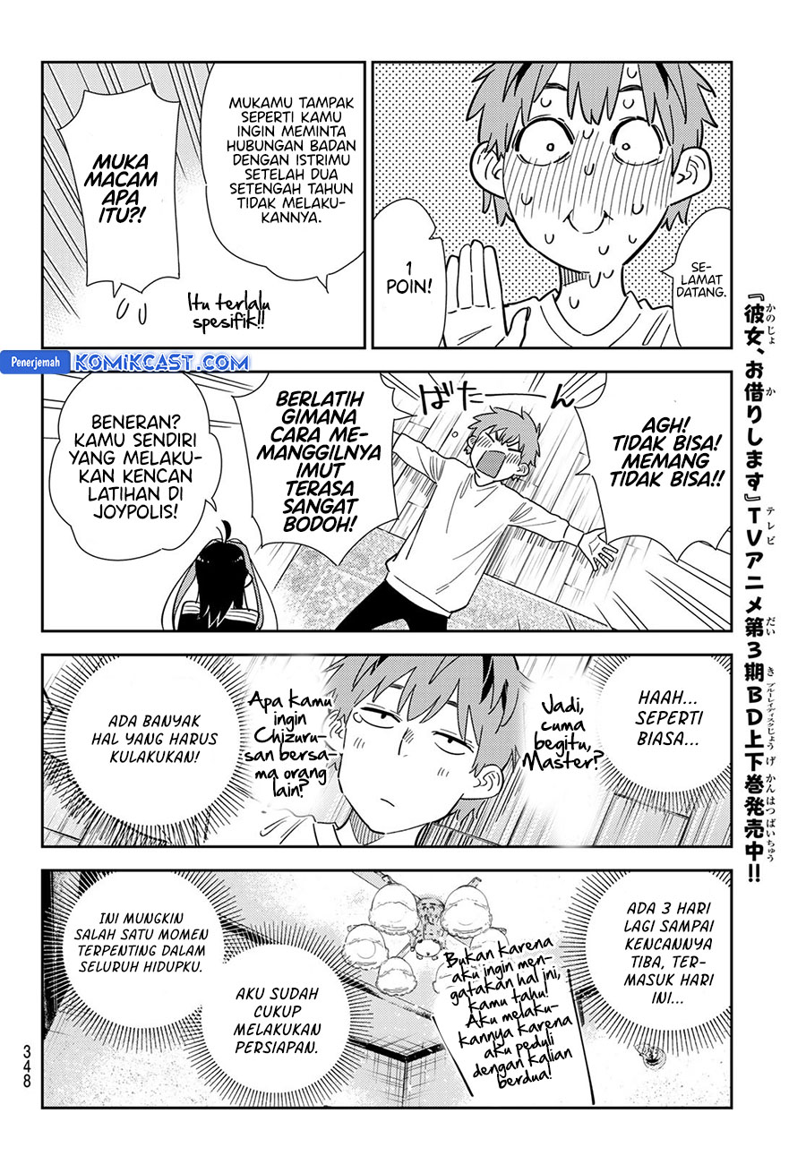 Kanojo, Okarishimasu Chapter 349 Gambar 8