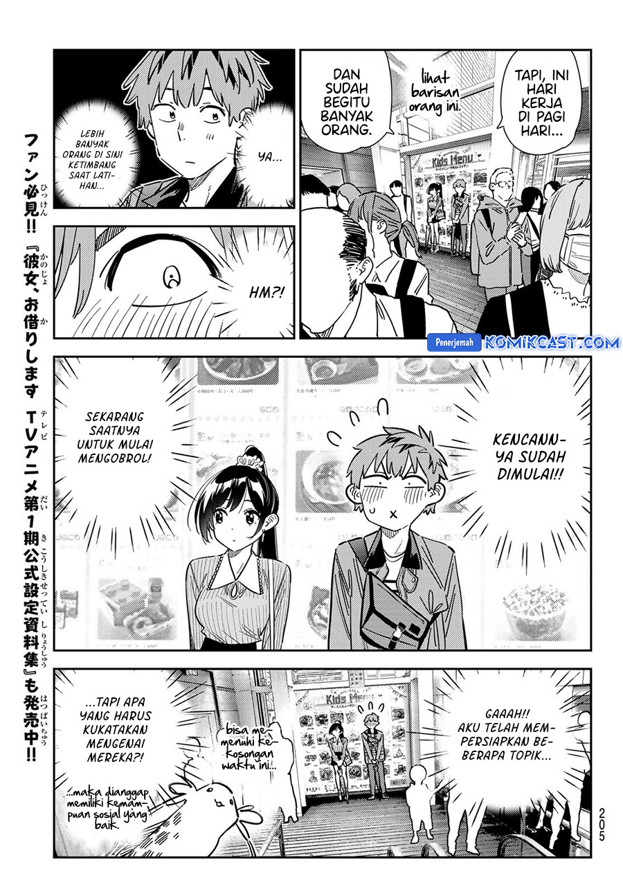 Kanojo, Okarishimasu Chapter 355 Gambar 10