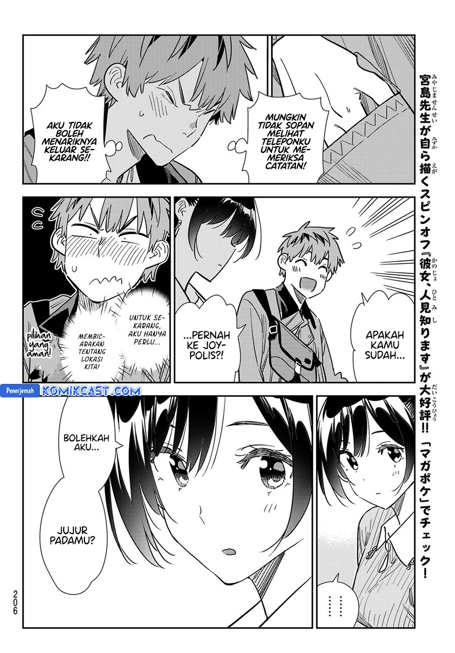 Kanojo, Okarishimasu Chapter 355 Gambar 11