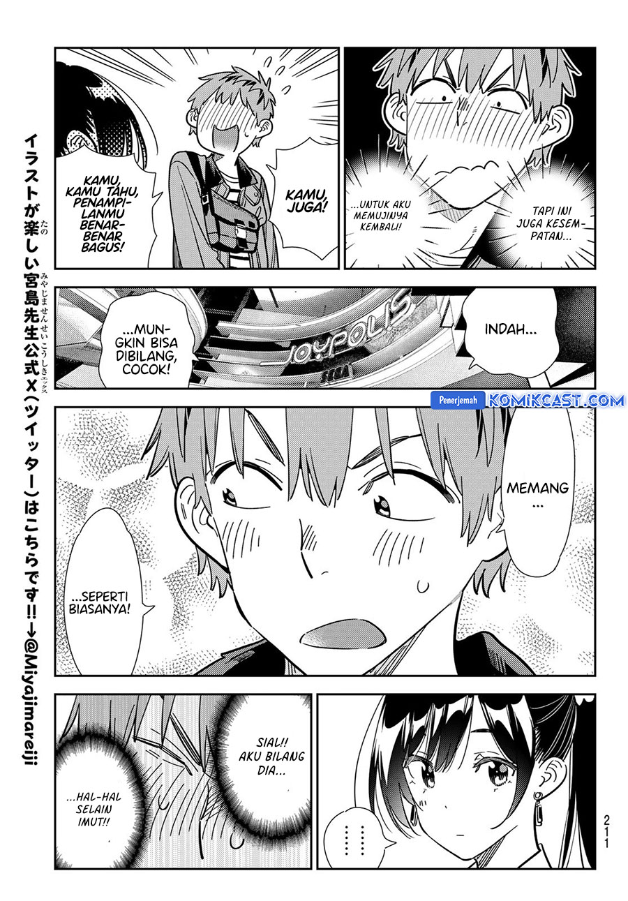 Kanojo, Okarishimasu Chapter 355 Gambar 16