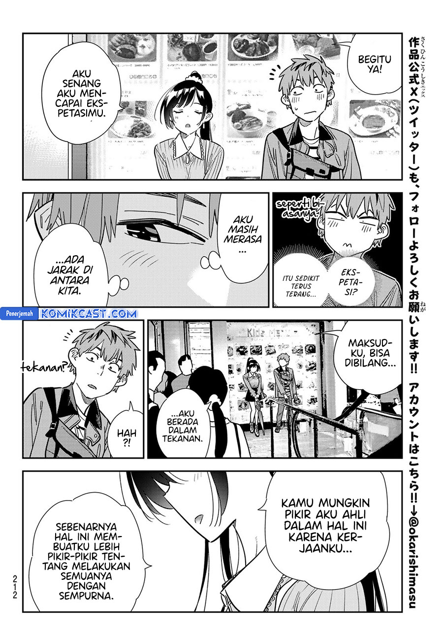 Kanojo, Okarishimasu Chapter 355 Gambar 17