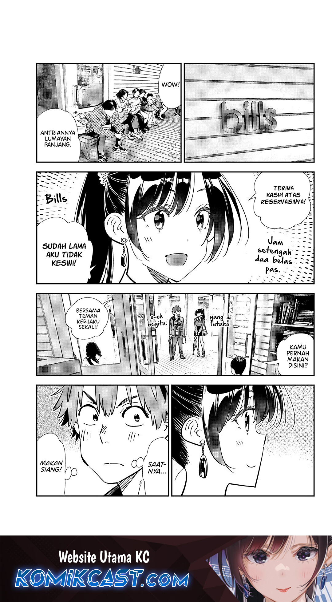 Kanojo, Okarishimasu Chapter 359 Gambar 2
