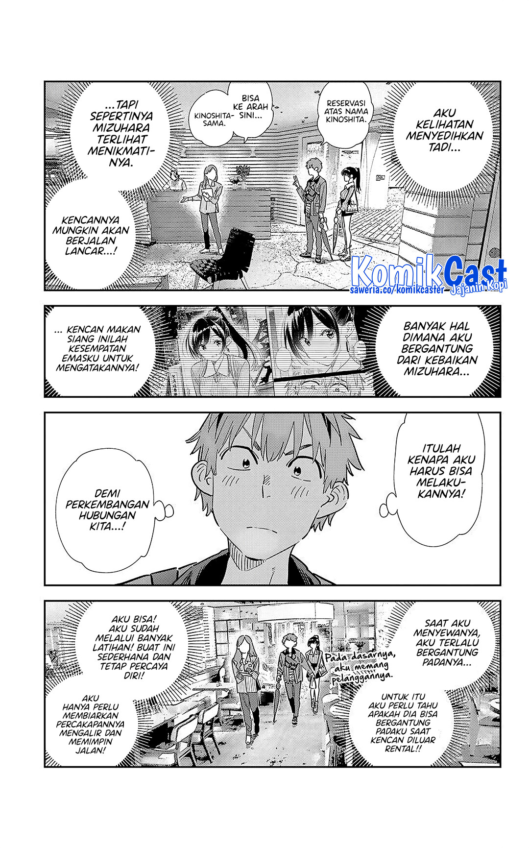 Kanojo, Okarishimasu Chapter 359 Gambar 4