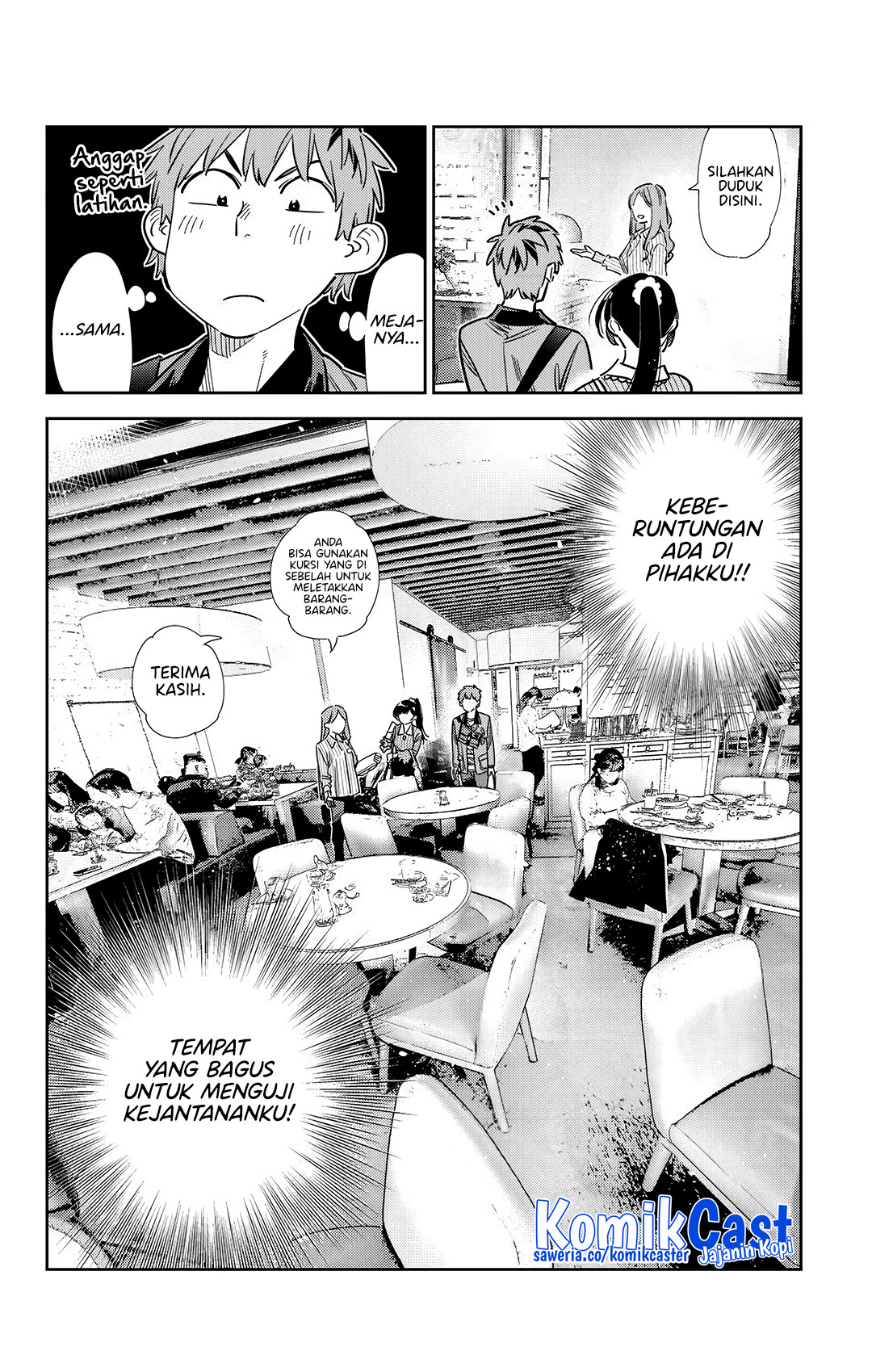 Kanojo, Okarishimasu Chapter 359 Gambar 5