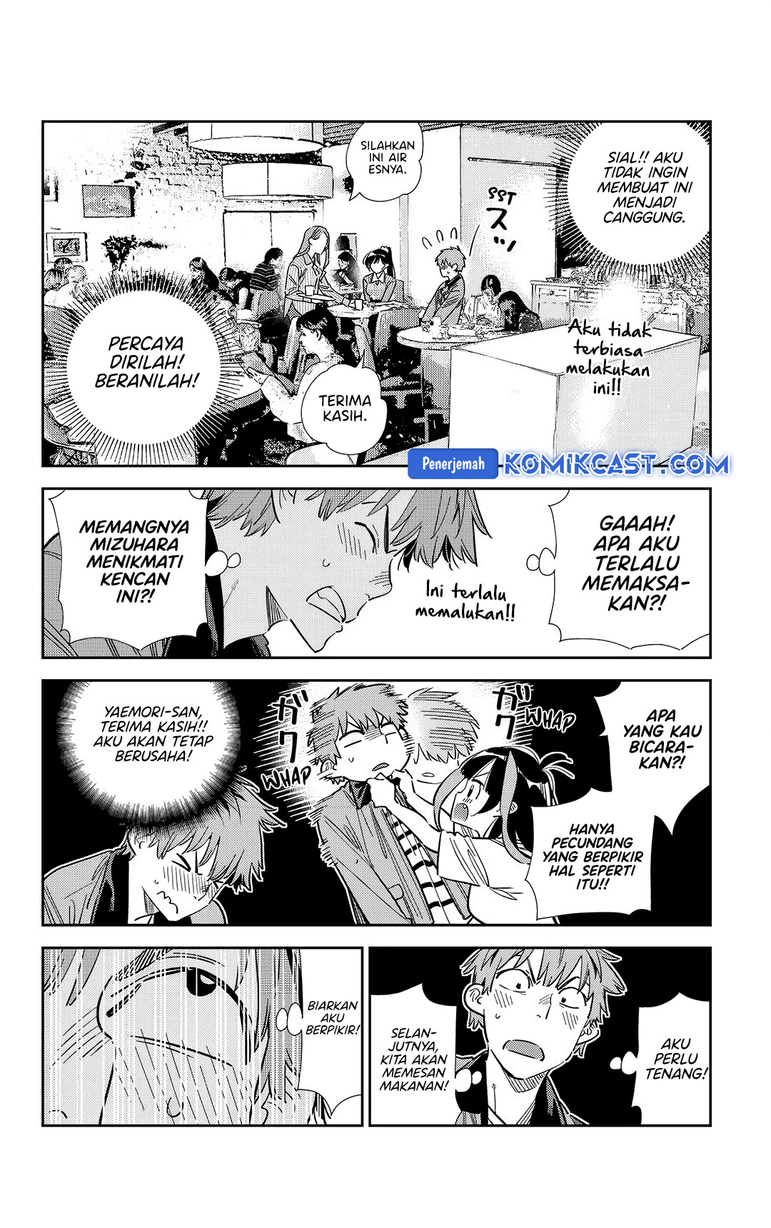 Kanojo, Okarishimasu Chapter 359 Gambar 7