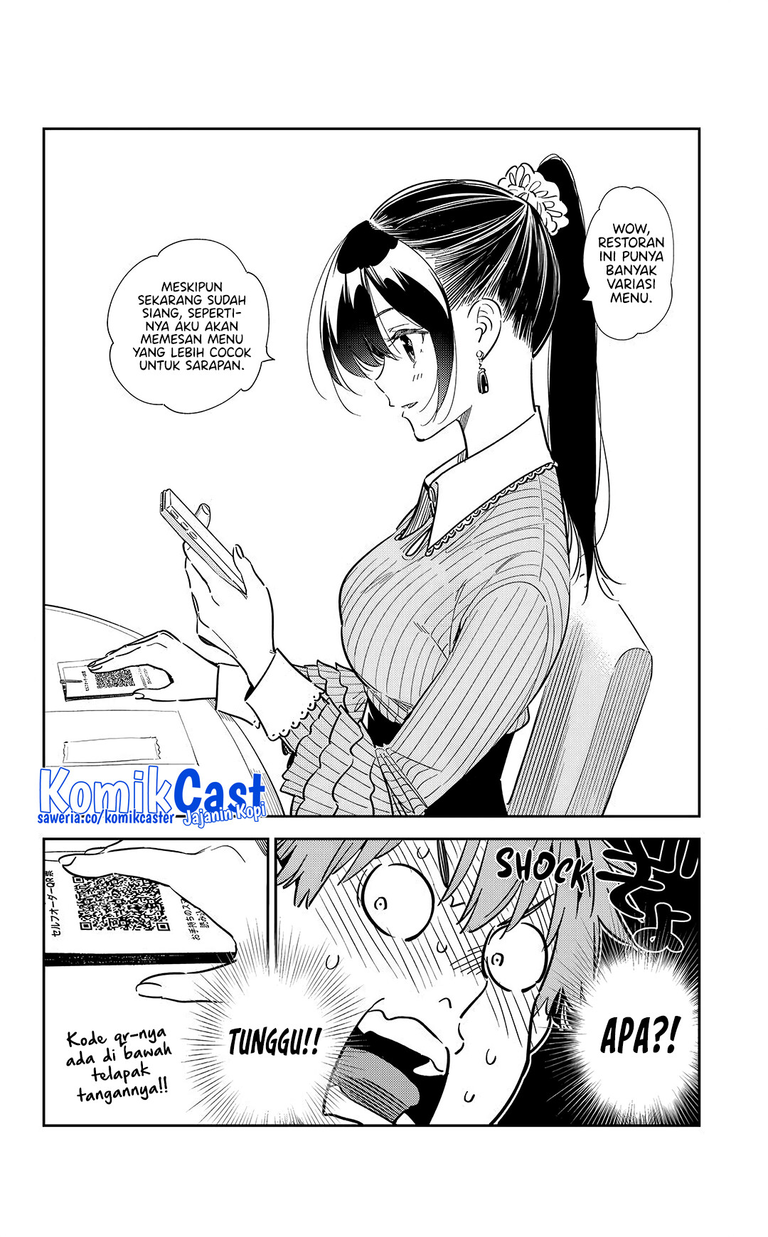 Kanojo, Okarishimasu Chapter 359 Gambar 9
