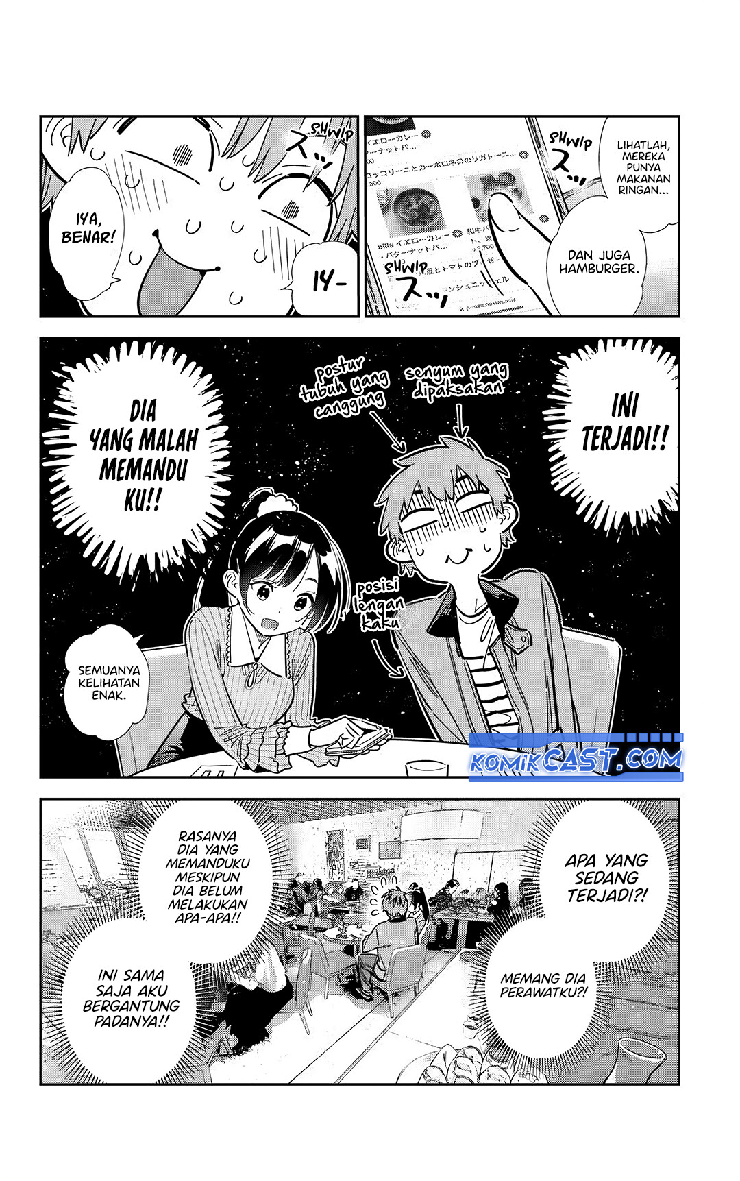 Kanojo, Okarishimasu Chapter 359 Gambar 11