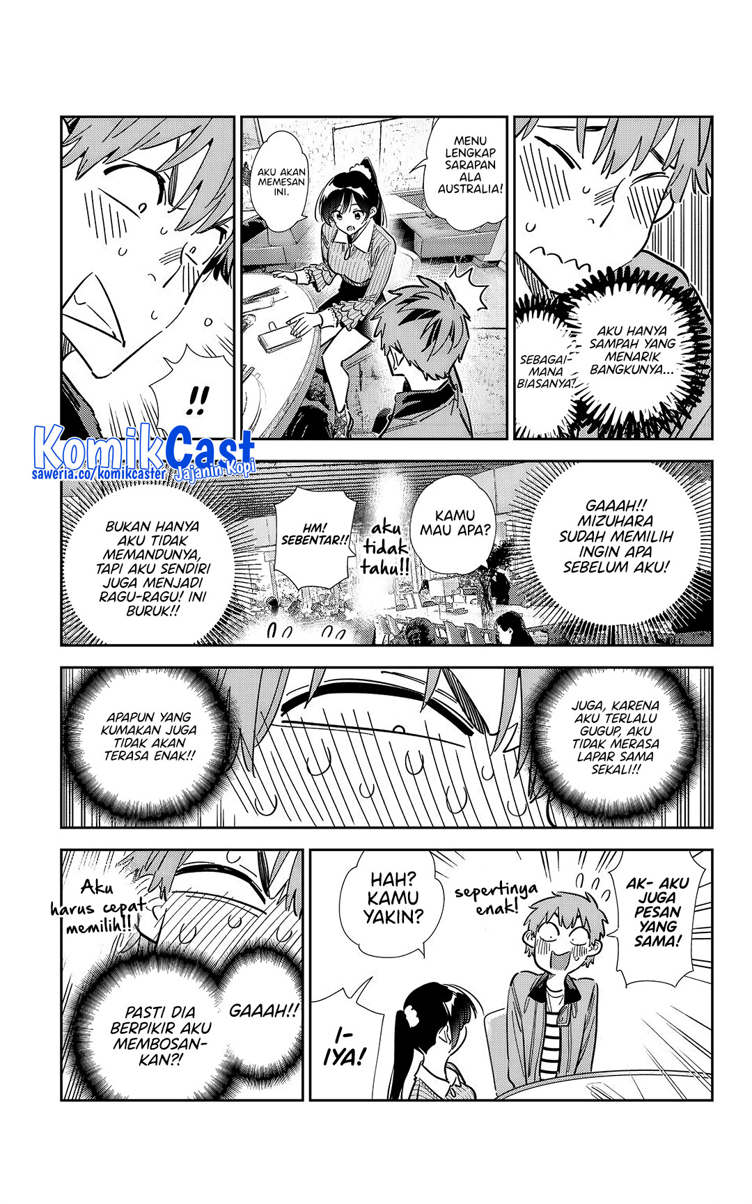 Kanojo, Okarishimasu Chapter 359 Gambar 12