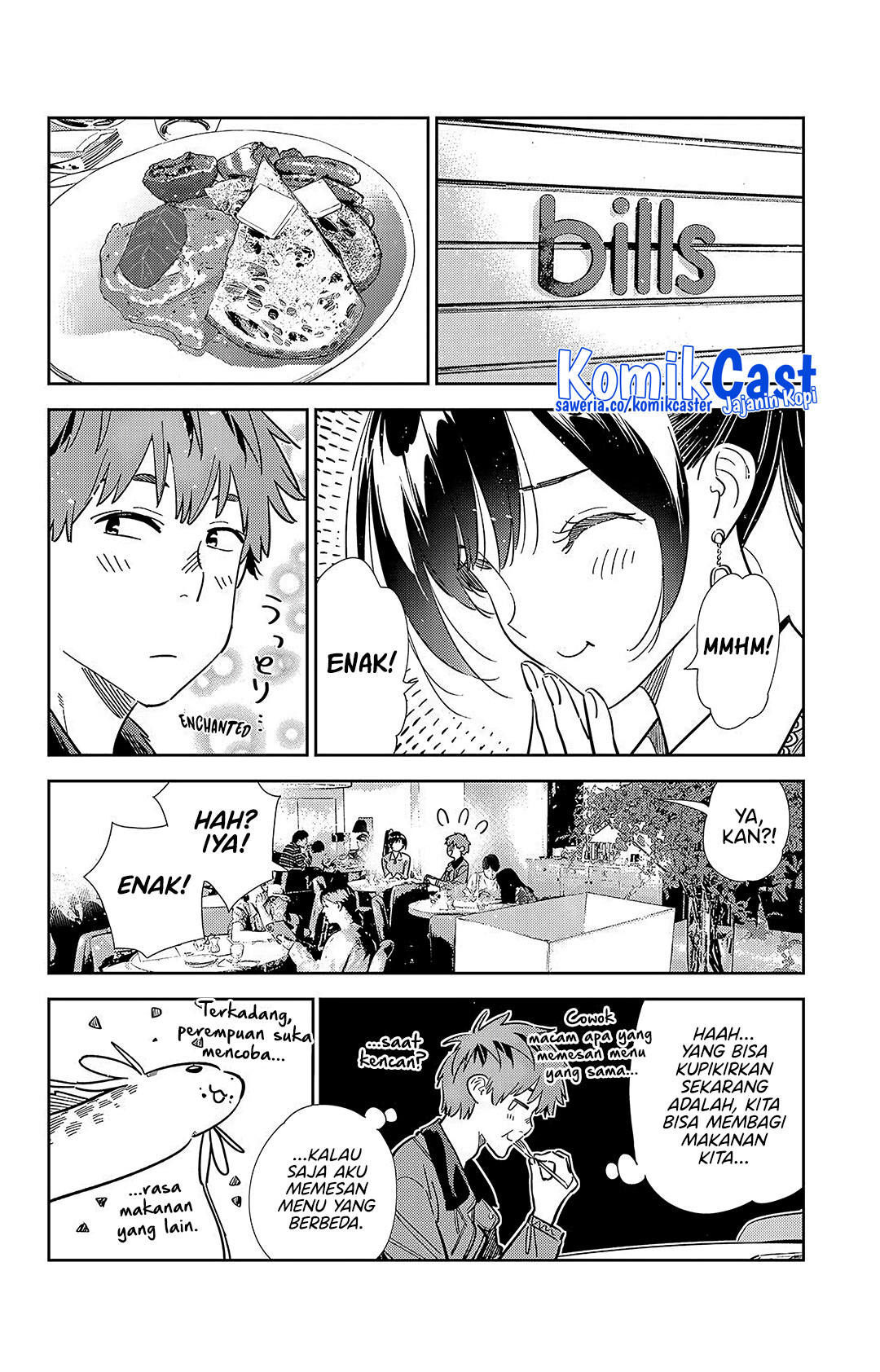 Kanojo, Okarishimasu Chapter 359 Gambar 15