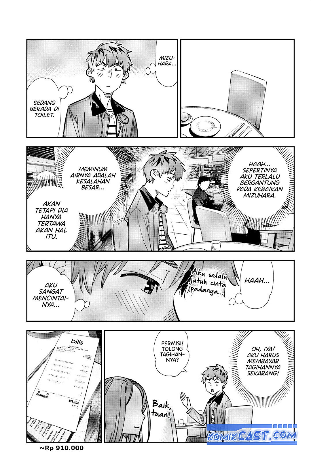 Kanojo, Okarishimasu Chapter 360 Gambar 10