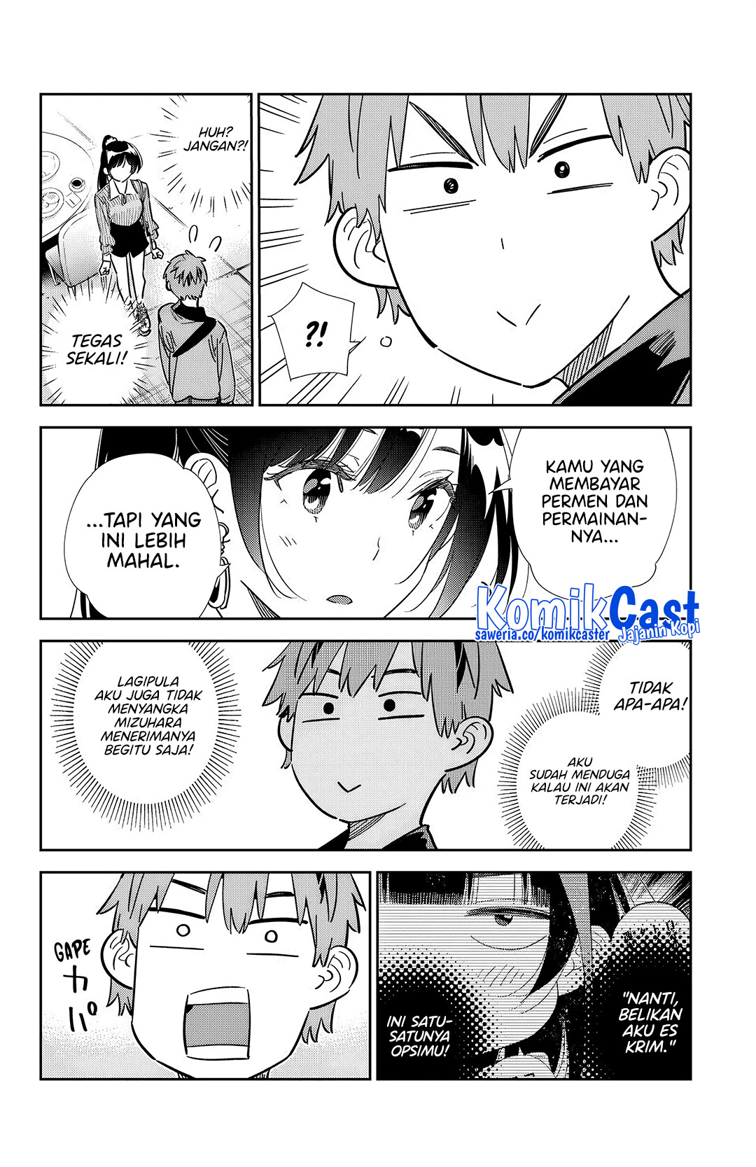 Kanojo, Okarishimasu Chapter 360 Gambar 13
