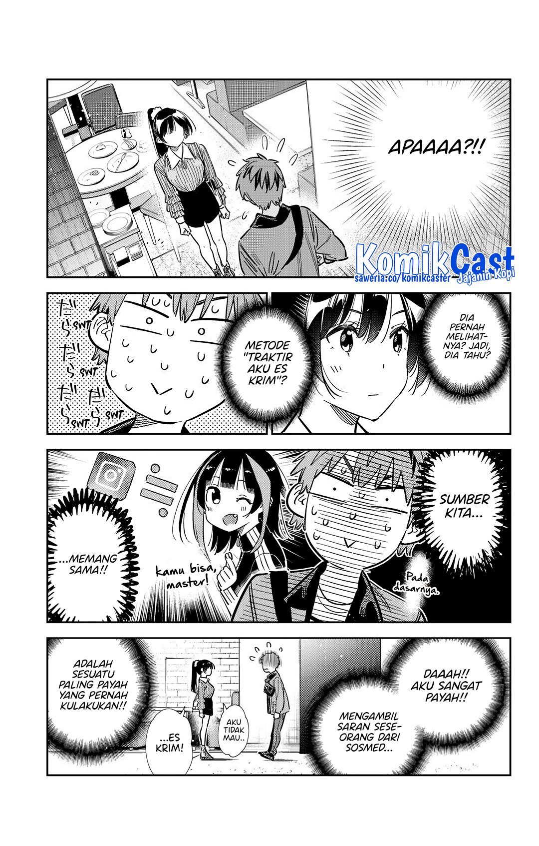 Kanojo, Okarishimasu Chapter 360 Gambar 16