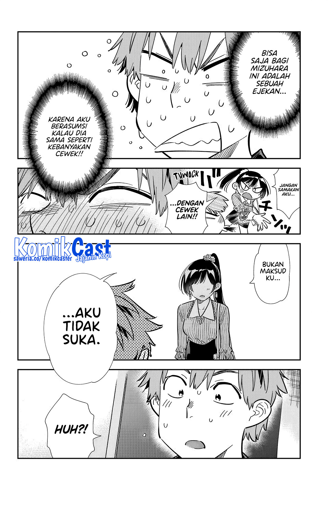 Kanojo, Okarishimasu Chapter 360 Gambar 17