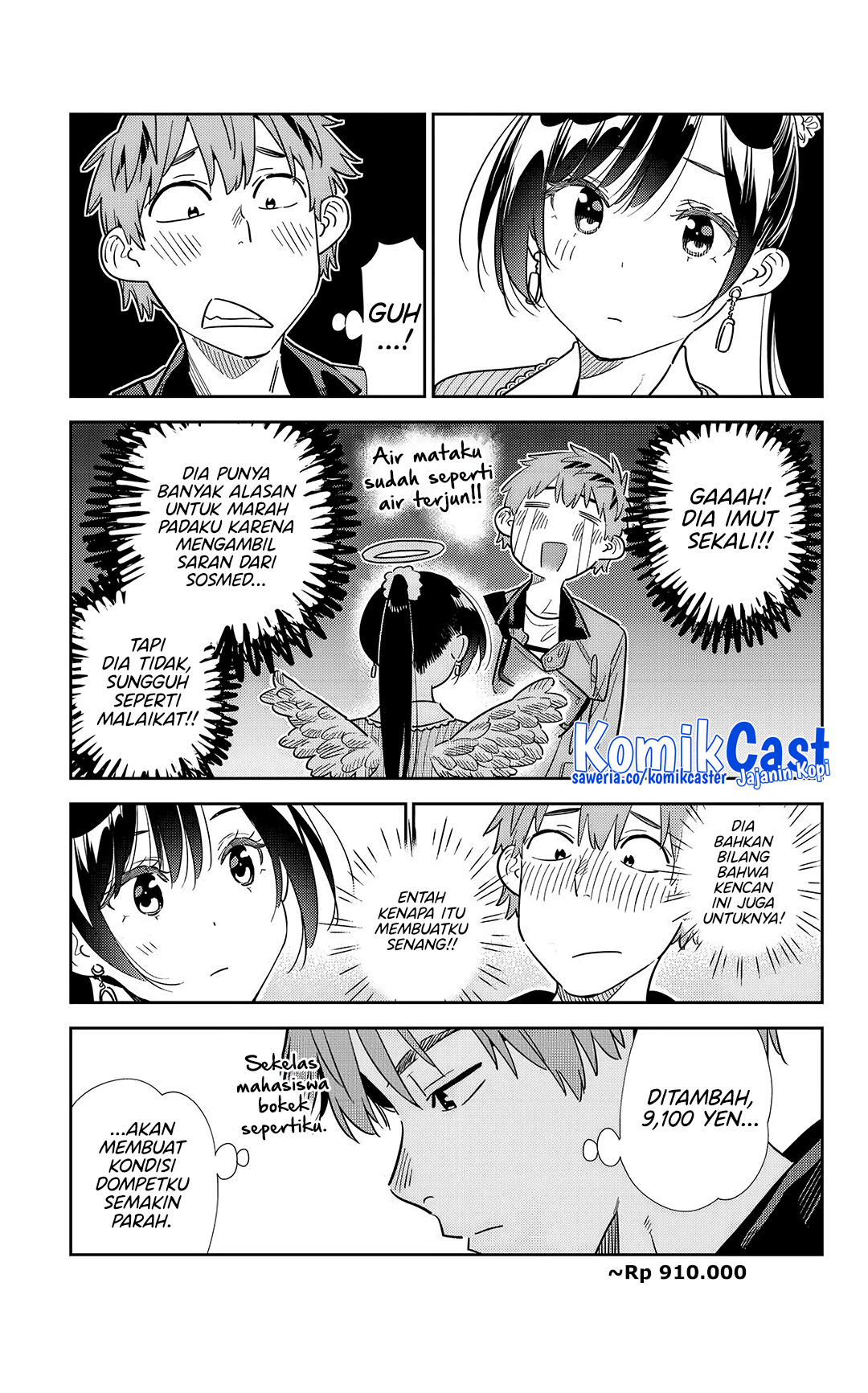 Kanojo, Okarishimasu Chapter 361 Gambar 4