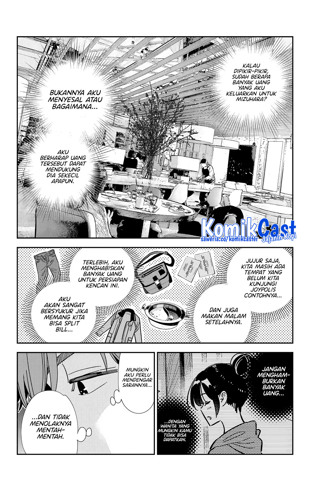Kanojo, Okarishimasu Chapter 361 Gambar 5