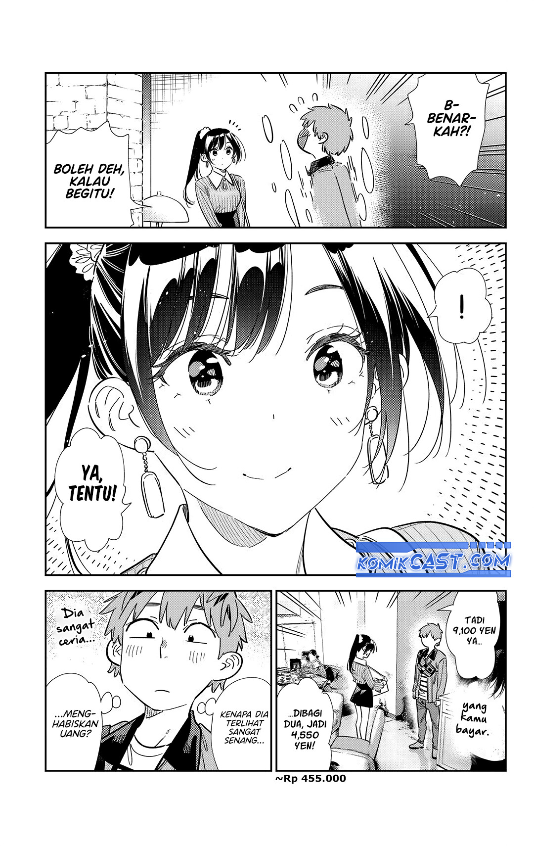 Kanojo, Okarishimasu Chapter 361 Gambar 6