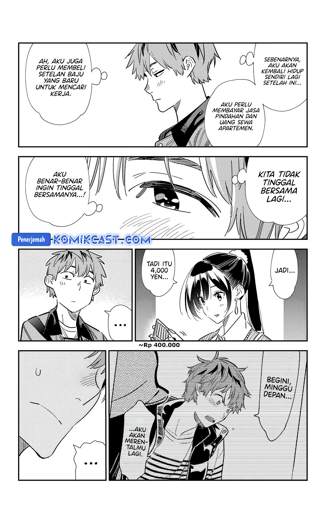 Kanojo, Okarishimasu Chapter 361 Gambar 7