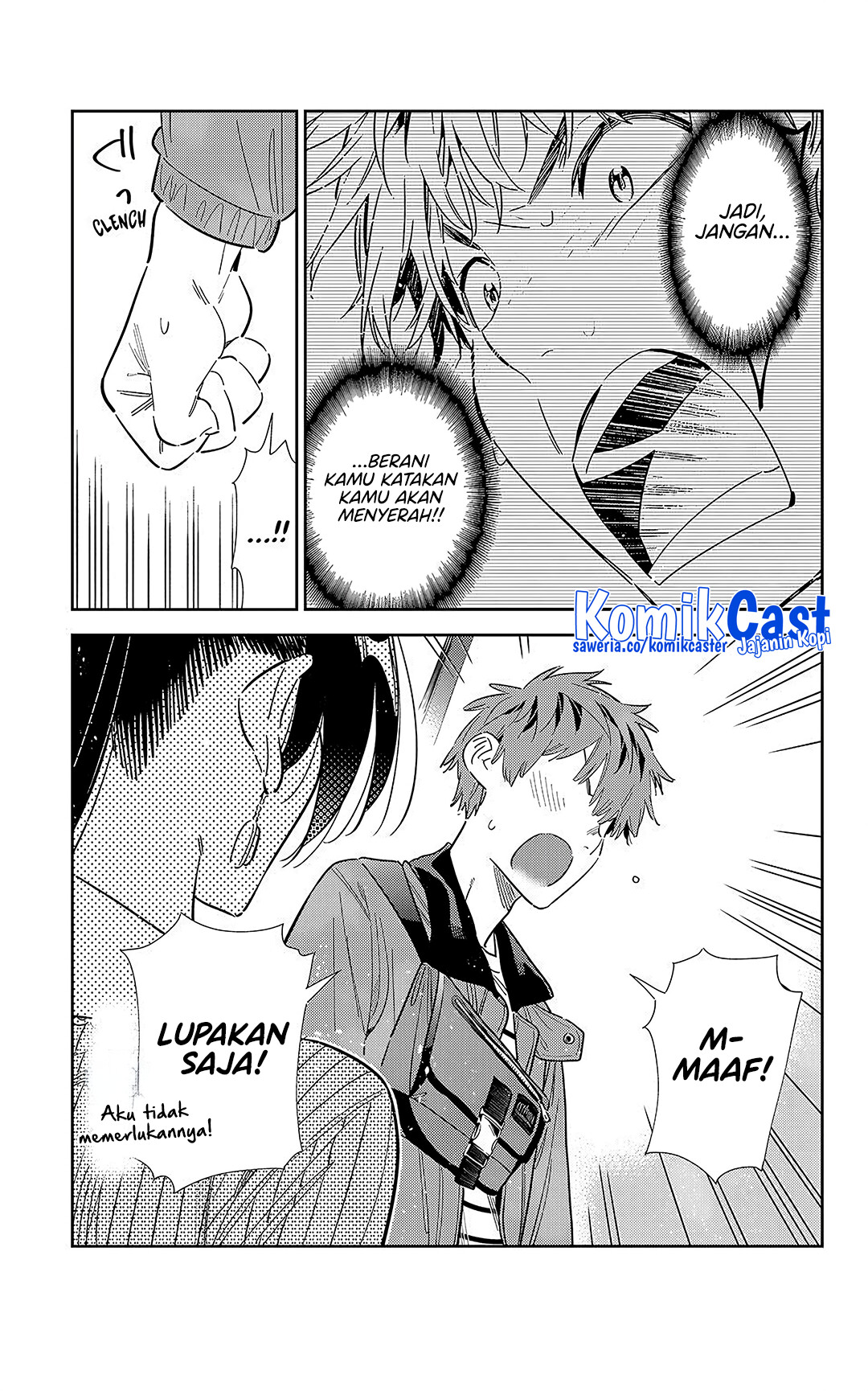 Kanojo, Okarishimasu Chapter 361 Gambar 8