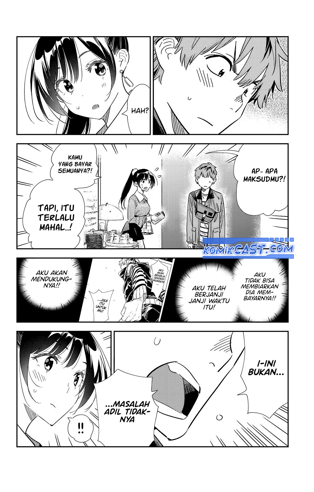 Kanojo, Okarishimasu Chapter 361 Gambar 9
