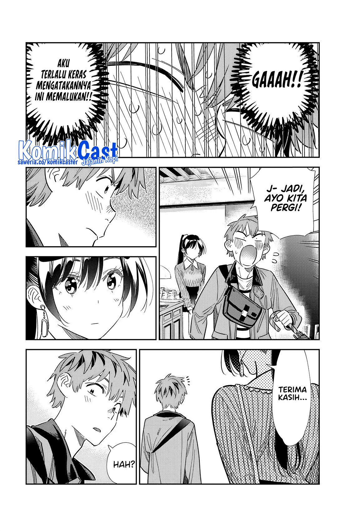 Kanojo, Okarishimasu Chapter 361 Gambar 12