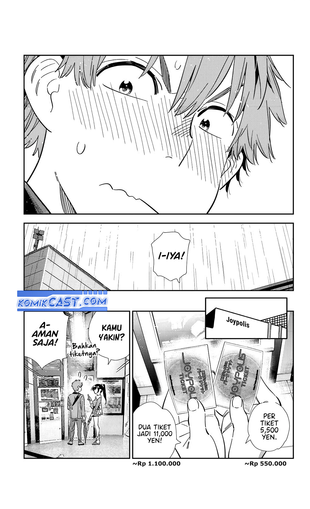 Kanojo, Okarishimasu Chapter 361 Gambar 14