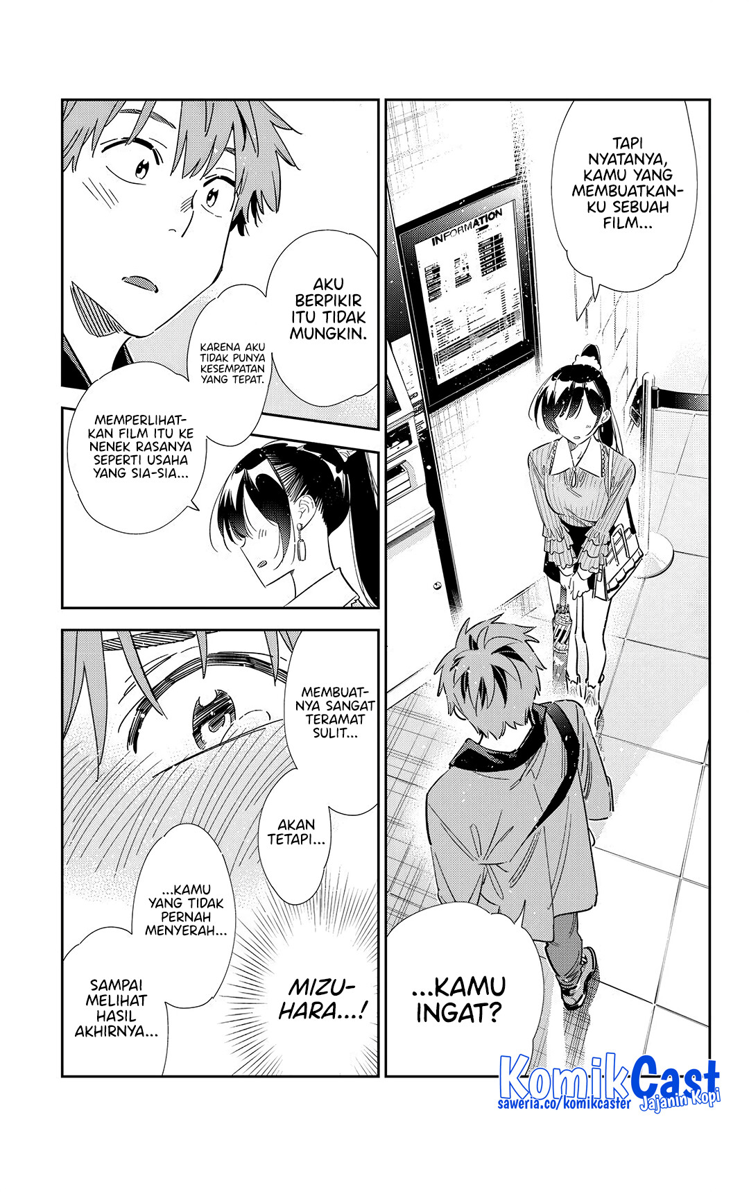 Kanojo, Okarishimasu Chapter 361 Gambar 16