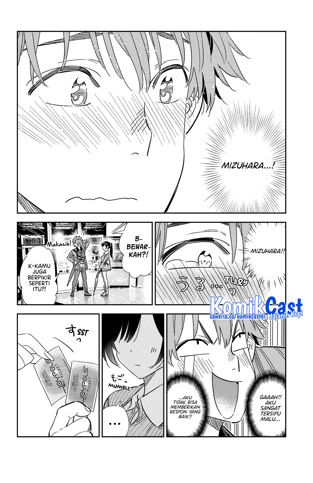 Kanojo, Okarishimasu Chapter 361 Gambar 19