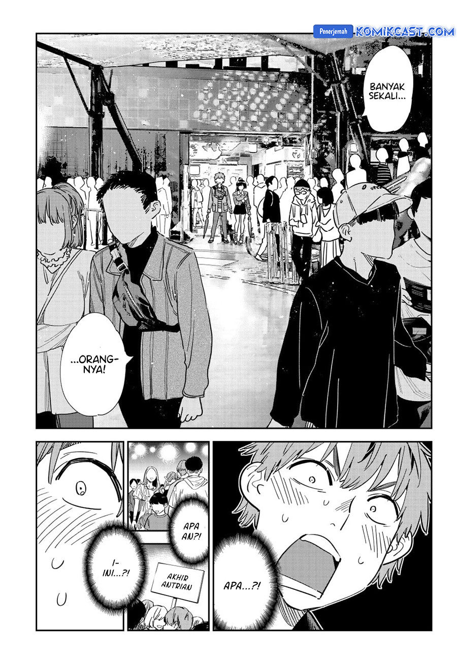Kanojo, Okarishimasu Chapter 362 Gambar 10
