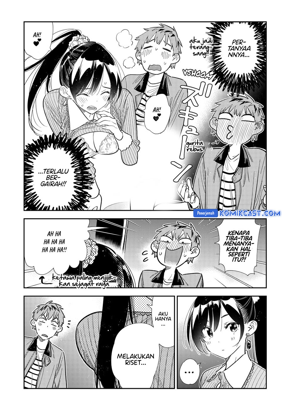 Kanojo, Okarishimasu Chapter 364 Gambar 8