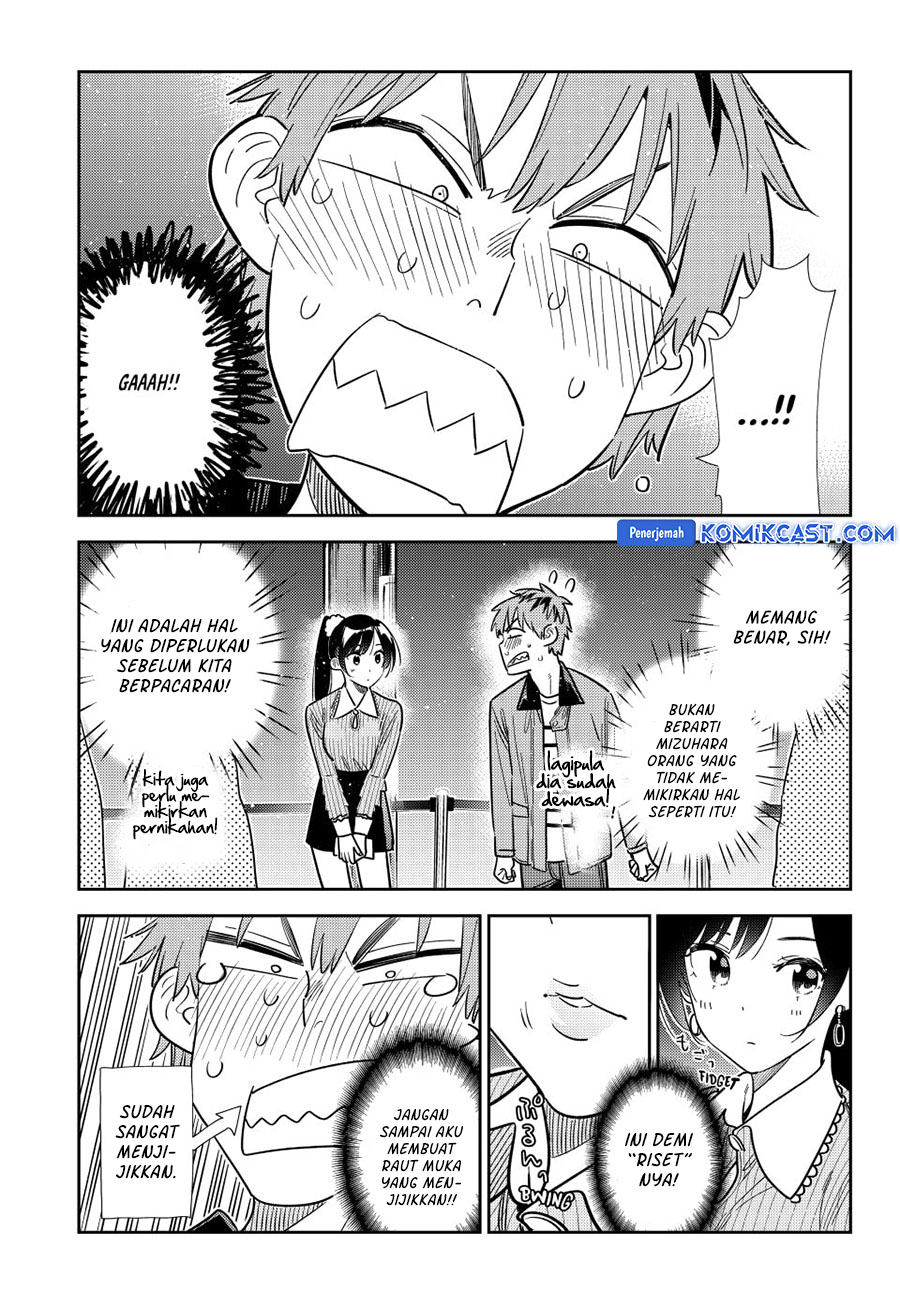 Kanojo, Okarishimasu Chapter 364 Gambar 10