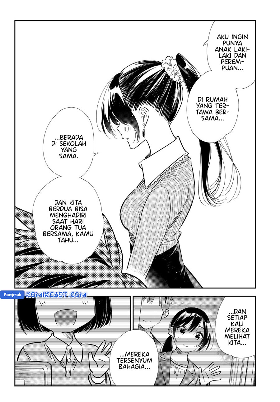 Kanojo, Okarishimasu Chapter 364 Gambar 17