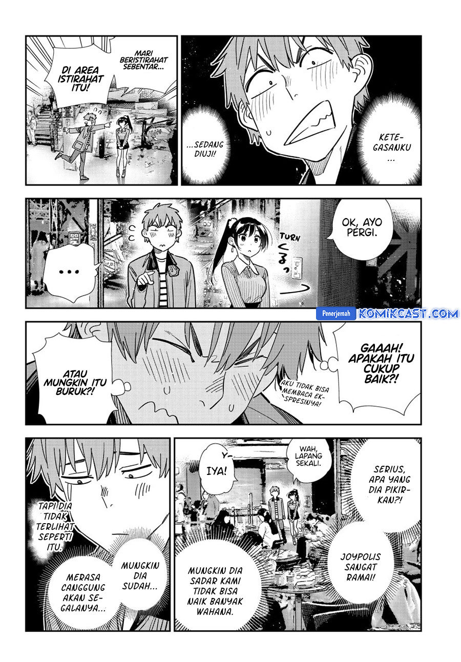 Kanojo, Okarishimasu Chapter 366 Gambar 9