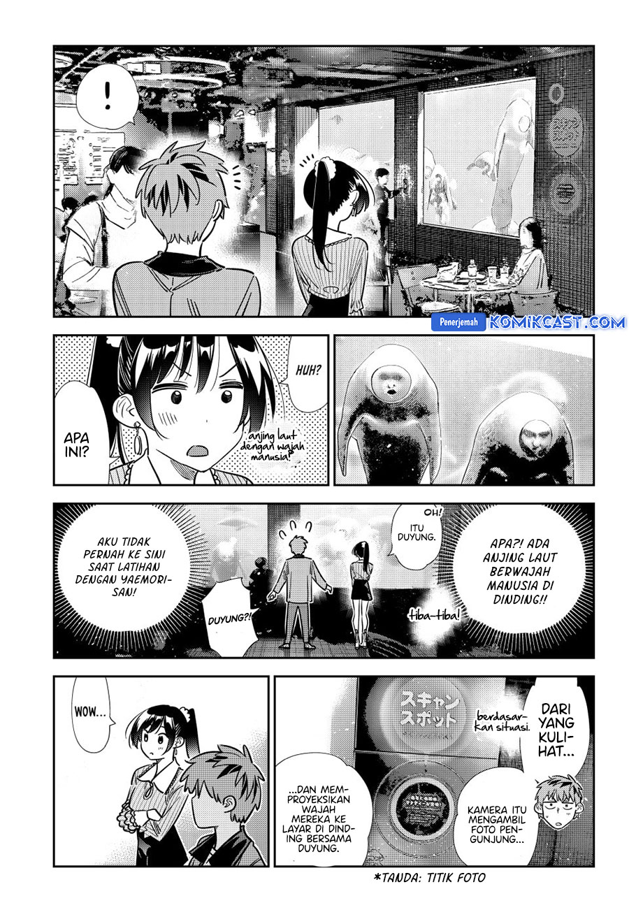 Kanojo, Okarishimasu Chapter 366 Gambar 10
