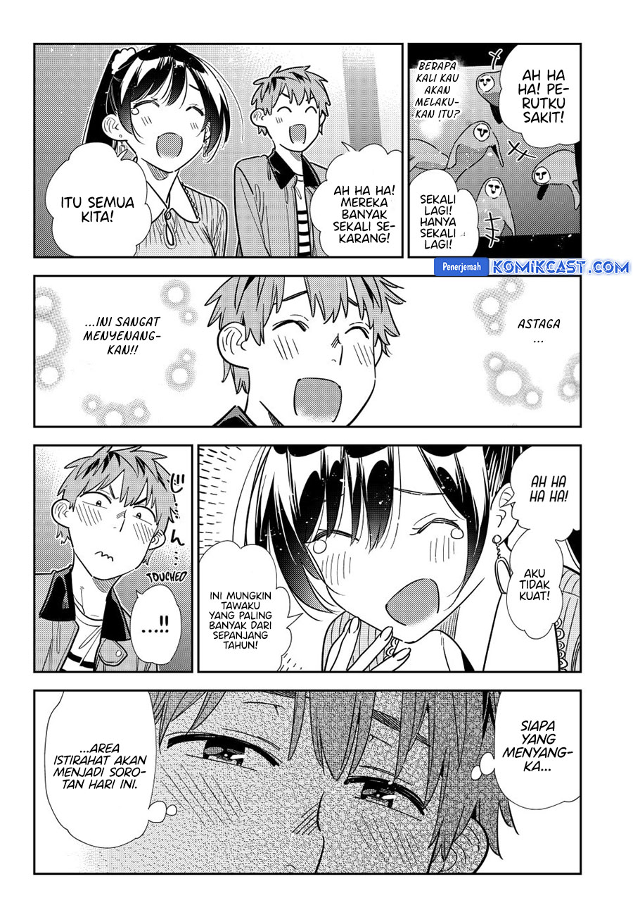 Kanojo, Okarishimasu Chapter 366 Gambar 15
