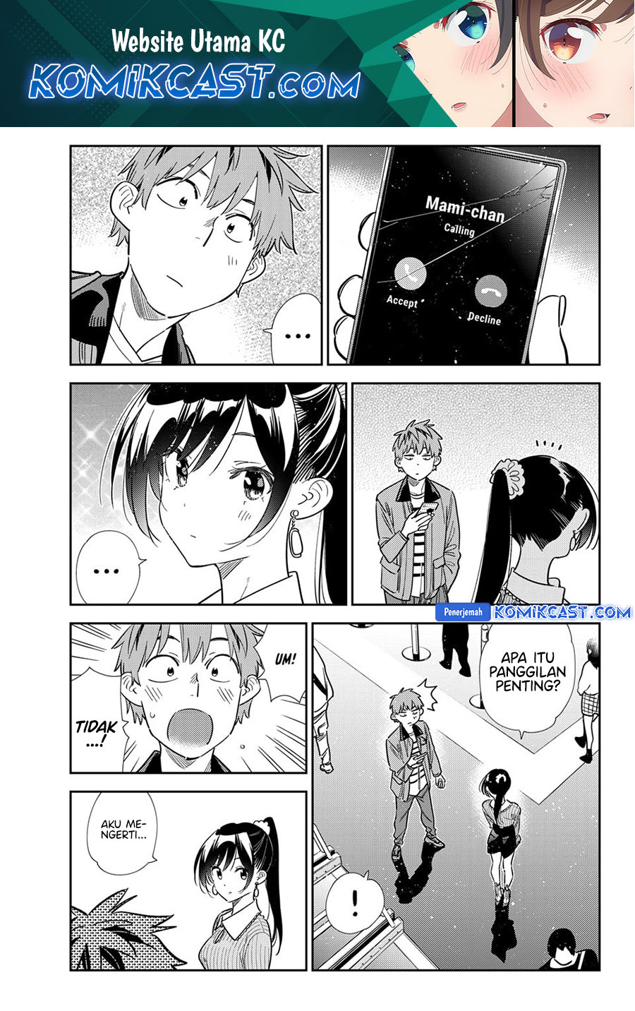 Kanojo, Okarishimasu Chapter 367 Gambar 2