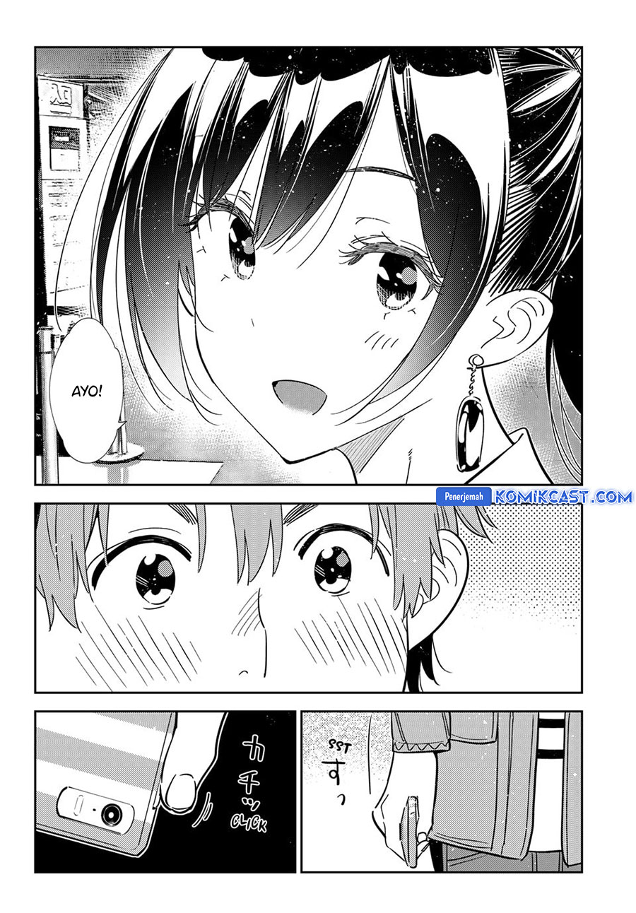 Kanojo, Okarishimasu Chapter 367 Gambar 3