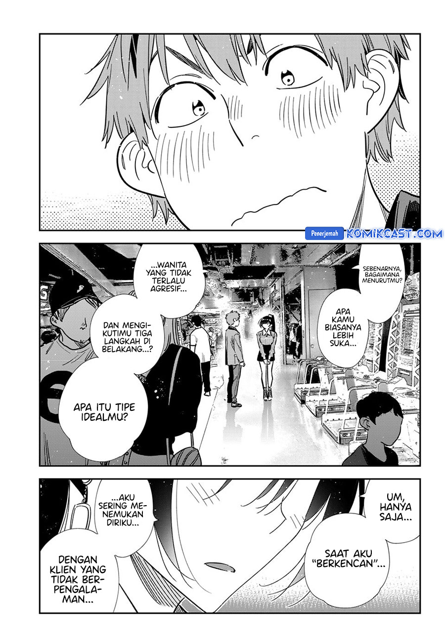 Kanojo, Okarishimasu Chapter 367 Gambar 8
