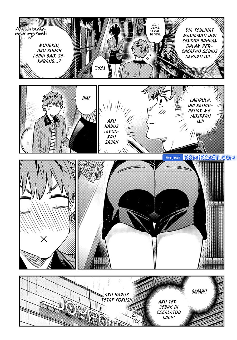 Kanojo, Okarishimasu Chapter 367 Gambar 14