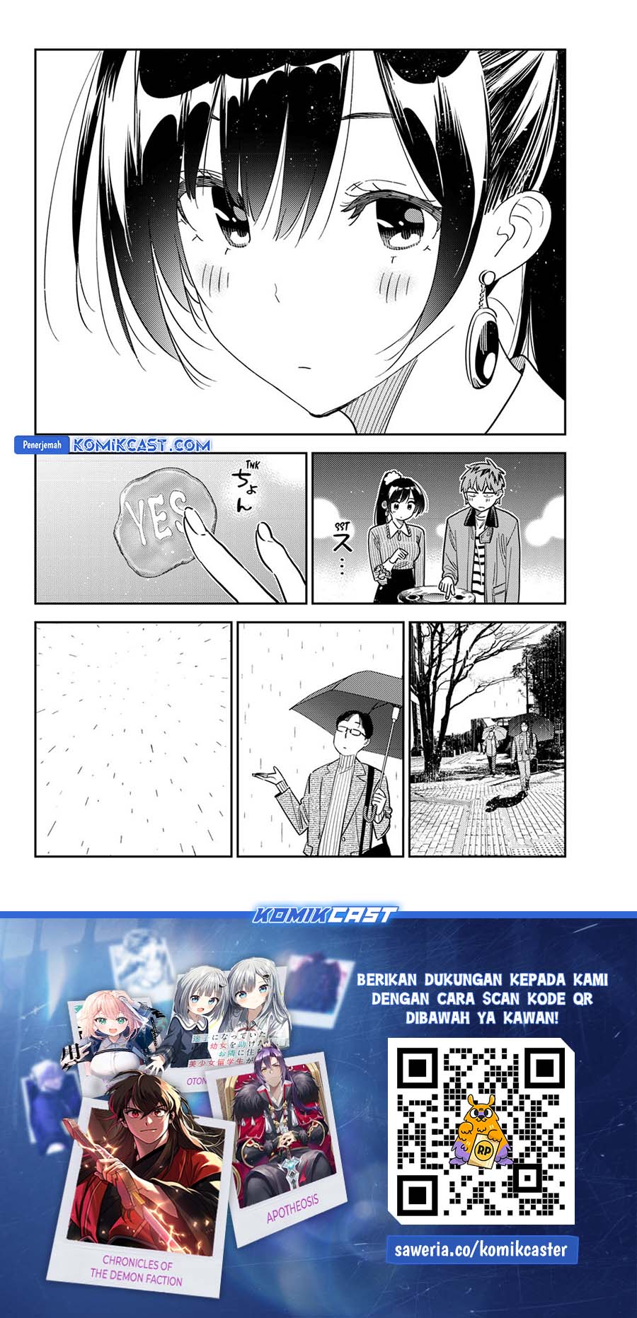 Kanojo, Okarishimasu Chapter 372 Gambar 21
