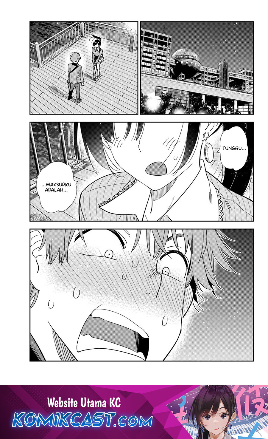 Kanojo, Okarishimasu Chapter 379 Gambar 2