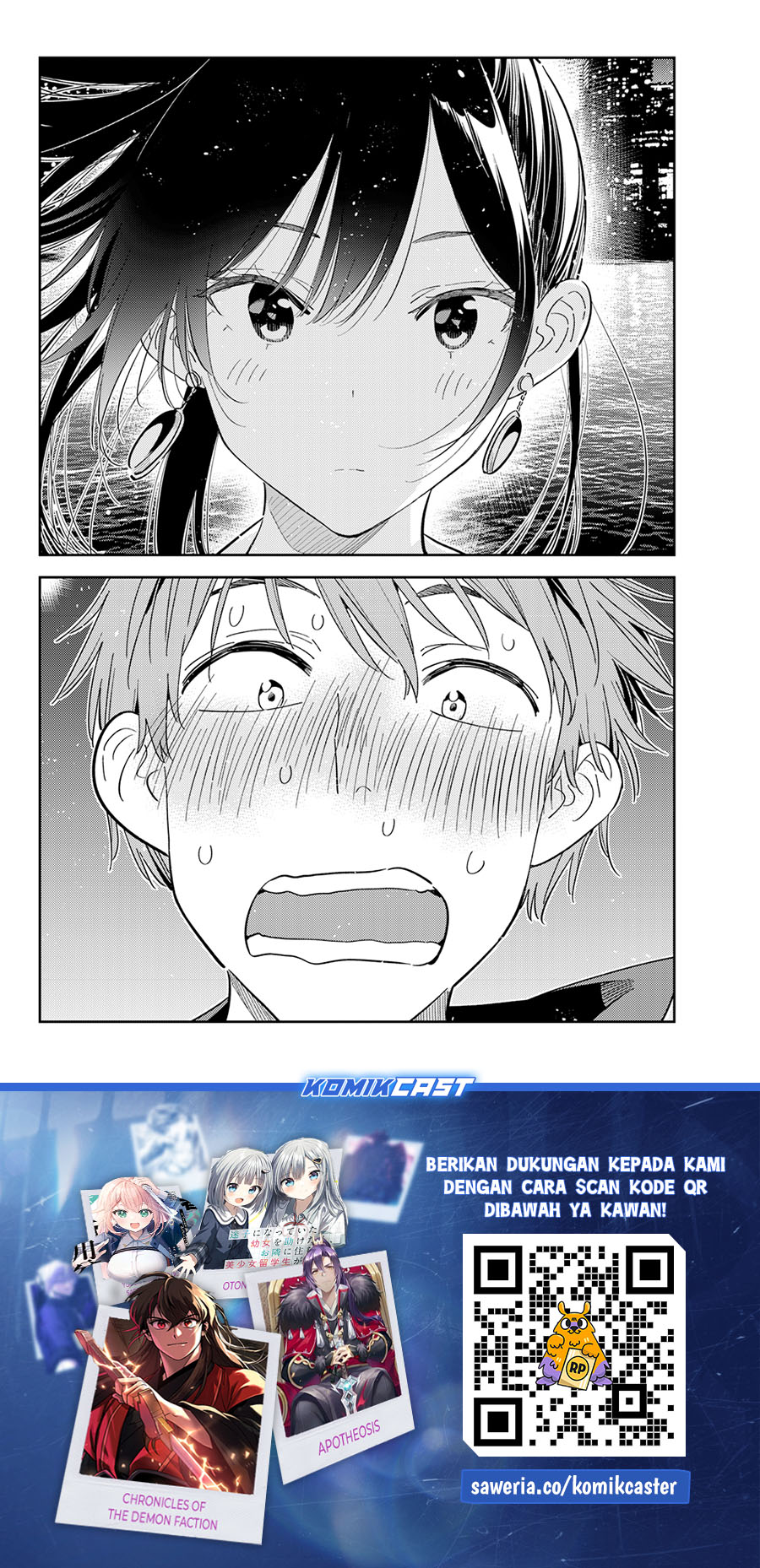 Kanojo, Okarishimasu Chapter 379 Gambar 20